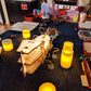 3-Level Brigantine Ship Display Stand – Wooden D&D Miniature Vessel for Tabletop RPGs Gamers Guild