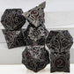 Tree Root Metal Dice Set – Red Polyhedral Dice for D&D, Pathfinder & RPGs Gamers Guild