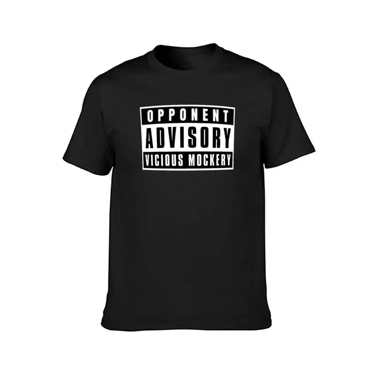 Opponent Advisory: Vicious Mockery T-Shirt – Funny DND Bard Spell Tee | Plus Size RPG Top for Men Gamers Guild