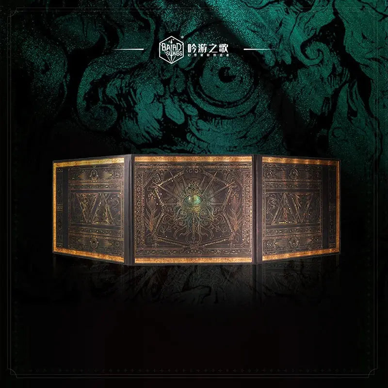 MINISO Cthulhu Magnetic DM Screen – Ultra-Thin Metal Keeper Curtain for Call of Cthulhu & RPGs Gamers Guild