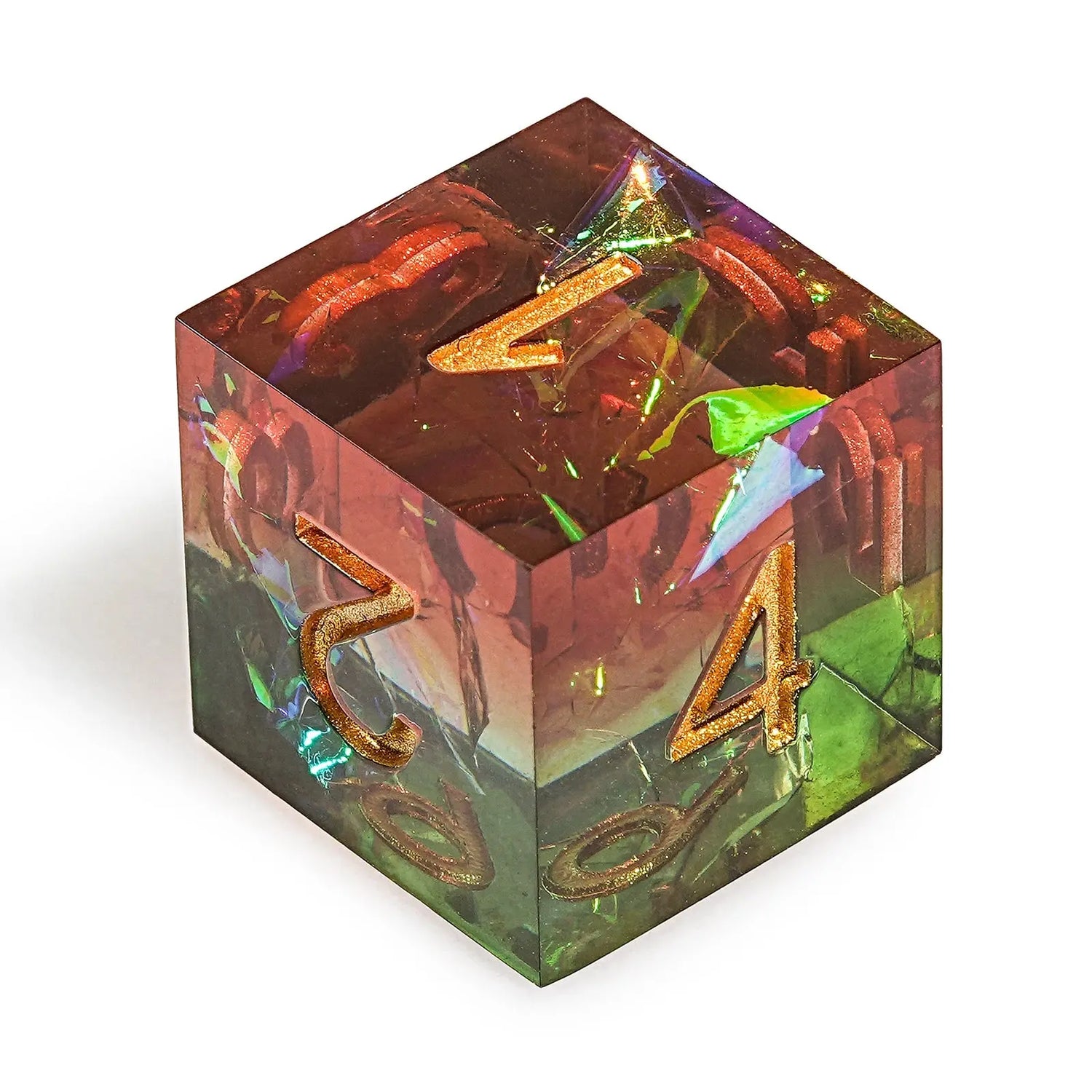1–7 Piece Brown Field Green Pirate Ship Metal Dice Set – Sharp Edge Polyhedral Dice for Dungeons & Dragons, Pathfinder & RPG Tabletop Games Gamers Guild