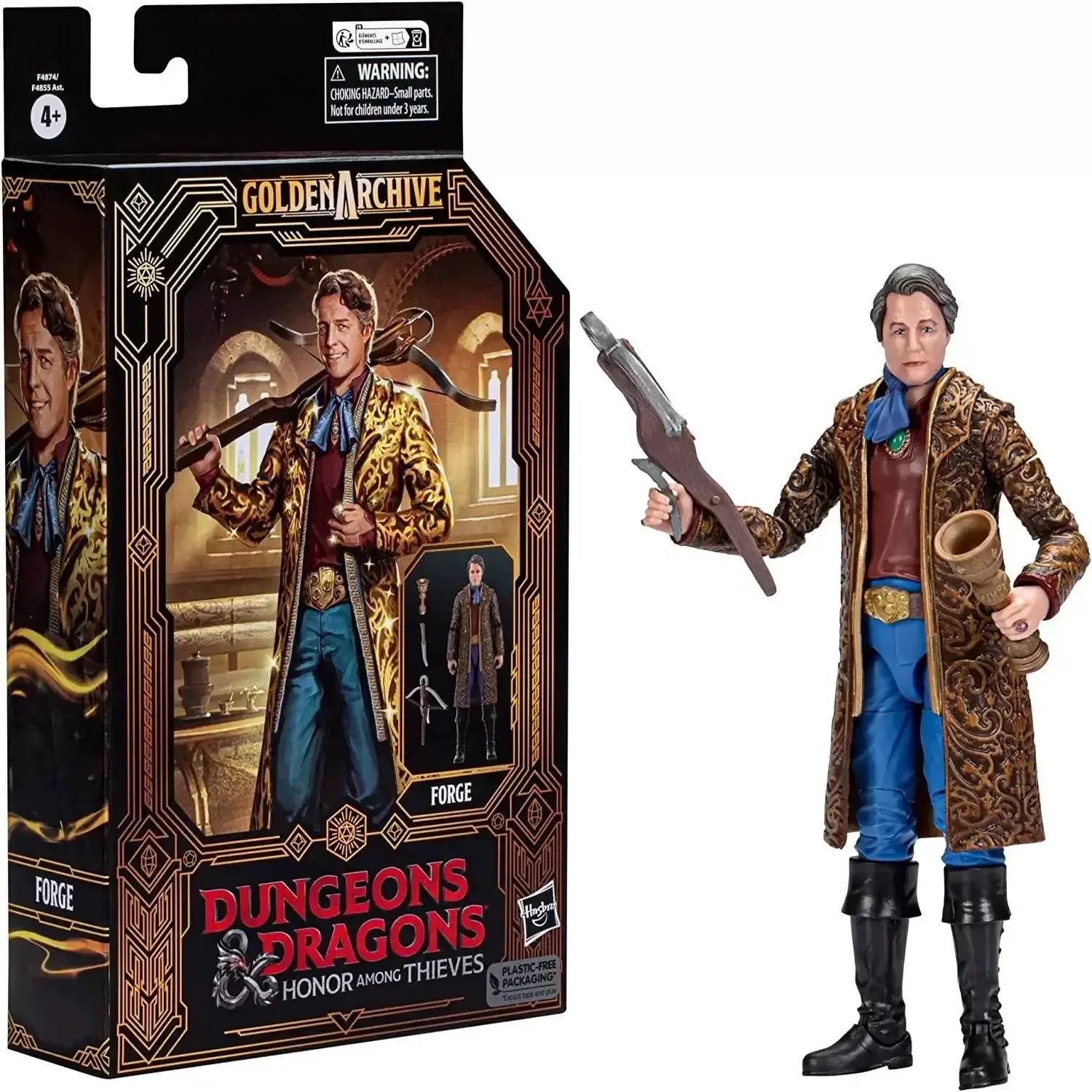 D&D Golden Archive 6-Inch Action Figures – Edgin, Simon, Holga & Forge Collectibles by Hasbro Gamers Guild
