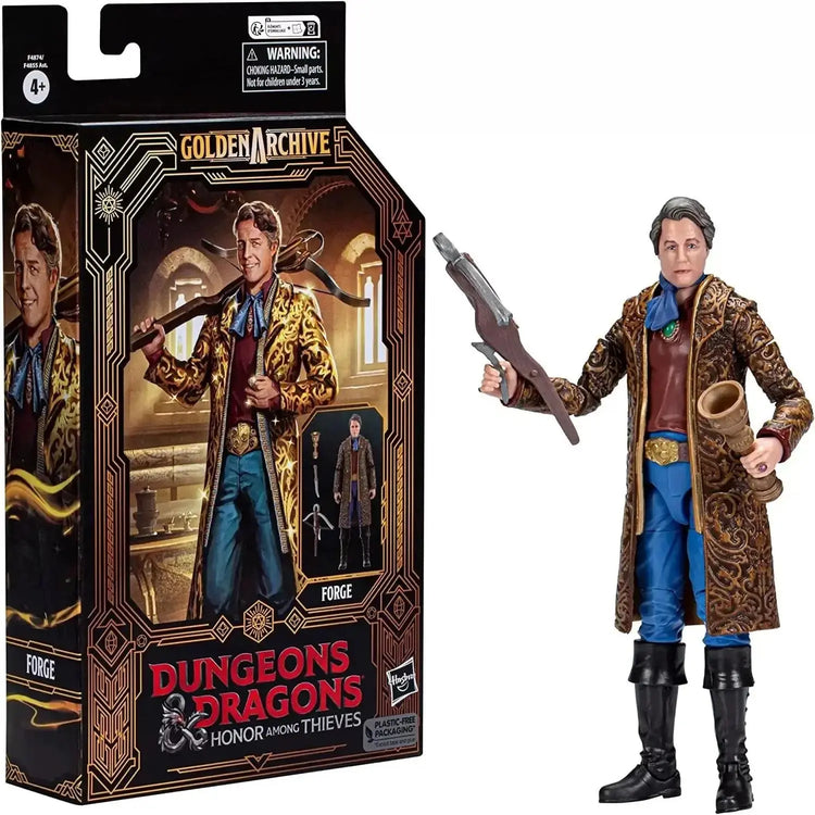 D&D Golden Archive 6-Inch Action Figures – Edgin, Simon, Holga & Forge Collectibles by Hasbro Gamers Guild