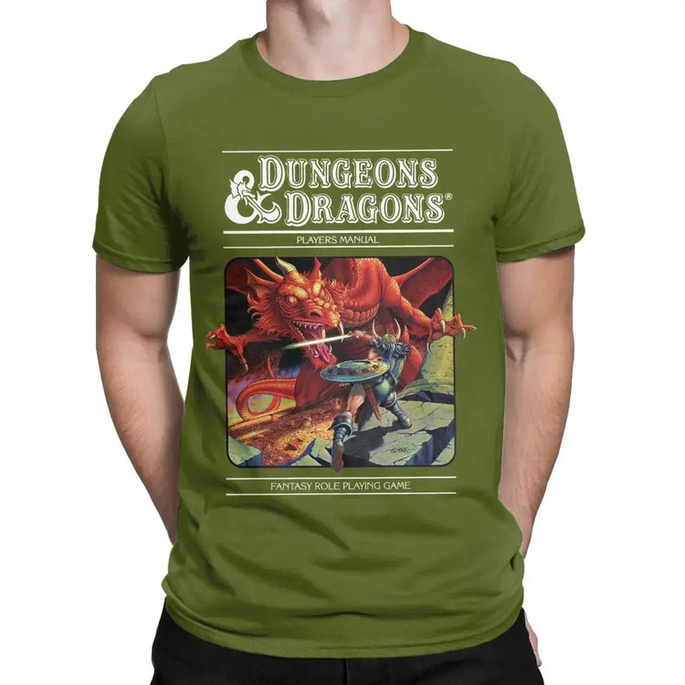 Dungeons & Dragons Fan T-Shirt – Classic Unisex Cotton Tee for RPG Lovers & Tabletop Gamers Gamers Guild