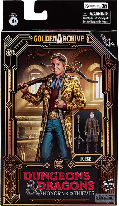 D&D Golden Archive 6-Inch Action Figures – Edgin, Simon, Holga & Forge Collectibles by Hasbro Gamers Guild