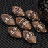 ARUOHHA Copper Purple Dragon Egg Dice Set – Metal Polyhedral Dice with Rotating Shell for D&D, Pathfinder & RPGs Gamers Guild