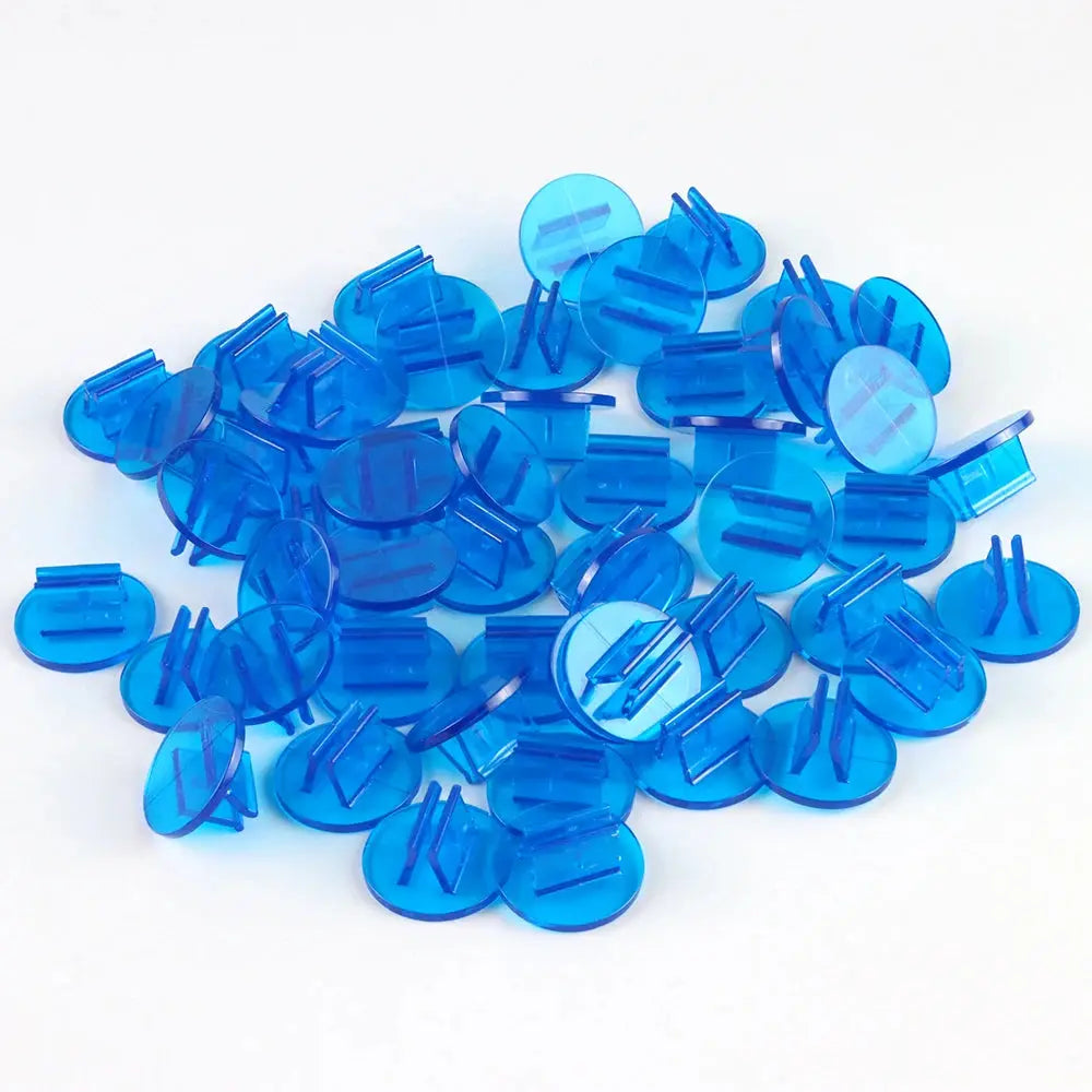 Translucent Plastic Card Stands – 50 PCS Multi-Color Holders for Board Games, RPGs & Display Props Gamers Guild