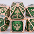 7-Piece Metal DND Dice Set – Weighted Polyhedral Dice for Dungeons & Dragons, RPG Games & Tabletop Adventures Gamers Guild