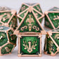 7-Piece Metal DND Dice Set – Weighted Polyhedral Dice for Dungeons & Dragons, RPG Games & Tabletop Adventures Gamers Guild