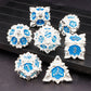 Metal Gear Polyhedral Dice Set – D20 & D6 RPG Dice for D&D, Trailblazer, Warhammer & Tabletop Games Gamers Guild