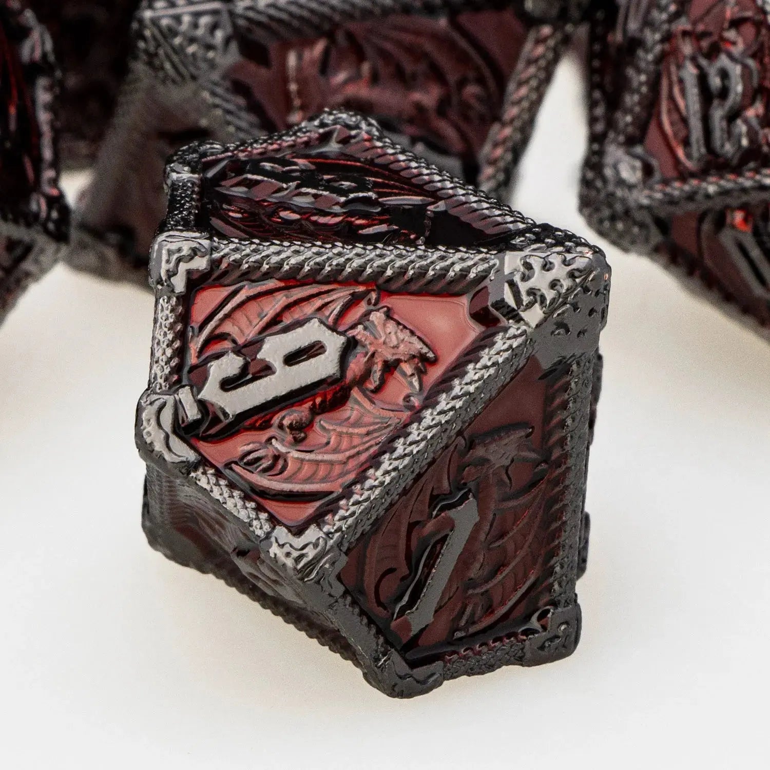 Metal DND Dice Set – Heavyweight Polyhedral Dice for Dungeons & Dragons & RPGs Gamers Guild