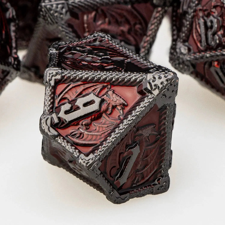 Metal DND Dice Set – Heavyweight Polyhedral Dice for Dungeons & Dragons & RPGs Gamers Guild