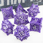 Tree Root Metal Dice Set – Red Polyhedral Dice for D&D, Pathfinder & RPGs Gamers Guild