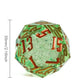 Crystal 55mm D20 Dice – Oversized Acrylic Polyhedral Die for D&D, RPGs & Party Games  Transparent or Solid Color Gamers Guild