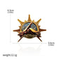 Baldur’s Gate 3 Cosplay Badge Pins – Unisex Metal Brooches for Barbarian, Fighter, Warlock & RPG Fans Gamers Guild