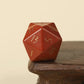 Crystal Quartz D20 – Handwritten Font Gemstone Dice for DND, Pathfinder & RPG Star Path Adventures Gamers Guild