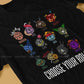 TOBFATION DnD Character Class Tee – Loose Fit Cotton Shirt for Casual Wear & RPG Fans Gamers Guild