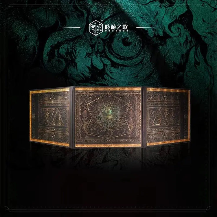 MINISO Cthulhu Magnetic DM Screen – Ultra-Thin Metal Keeper Curtain for Call of Cthulhu & RPGs Gamers Guild
