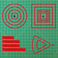 Area of Effect Spell Templates – 15-Piece Acrylic Set for D&D, Pathfinder & TTRPGs  Includes Cube, Cone, Circle & Line Markers Gamers Guild