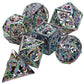 7-Piece Hollow Flying Dragon Metal Dice Set – Polyhedral RPG Dice for Dungeons & Dragons, Pathfinder & Tabletop Games Gamers Guild