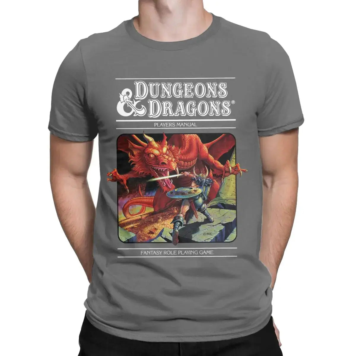 Dungeons & Dragons Fan T-Shirt – Classic Unisex Cotton Tee for RPG Lovers & Tabletop Gamers Gamers Guild