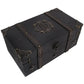 Wooden Pirate Treasure Chest – Vintage Trinket & Jewelry Box for Tabletop Decor, RPG Props, and Gift Storage Gamers Guild