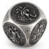 7-in-1 Spinner Metal Dice Set – Unique Rotating Polyhedral Dice for Dungeons & Dragons, Pathfinder & RPG Tabletop Games Gamers Guild