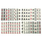 Mini Chinese Mahjong Game Set – 144 Engraved White Tiles, Compact Traveler Edition with Storage Box – Perfect for Family Gatherings, Parties & Leisure Play Gamers Guild