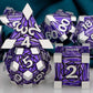 DND Metal Polyhedral Dice Set – Heavy RPG Dice for Dungeons & Dragons, Pathfinder & Tabletop Games Gamers Guild