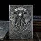 Death Angel Relief Notebook – 100 Sheets Leather Diary with 3D Embossed Cover, 8.5x5.7" Journal for Gift & Office Use Gamers Guild
