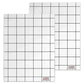 CZYY Acrylic Game Mat – 1" Square Grid Overlay (8"x11") for D&D, Pathfinder & TTRPGs Gamers Guild