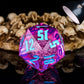 Crystal 55mm D20 Dice – Oversized Acrylic Polyhedral Die for D&D, RPGs & Party Games  Transparent or Solid Color Gamers Guild