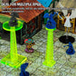 DND Flight Stand Set – 2-Piece Fluorescent Acrylic Combat Risers for Flying Miniatures  Adjustable Height Platforms for RPGs Gamers Guild