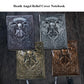Death Angel Relief Notebook – 100 Sheets Leather Diary with 3D Embossed Cover, 8.5x5.7" Journal for Gift & Office Use Gamers Guild