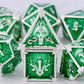 7-Piece Metal DND Dice Set – Weighted Polyhedral Dice for Dungeons & Dragons, RPG Games & Tabletop Adventures Gamers Guild