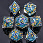 Liquid Core Dice Set – Sharp Edge Resin Polyhedral Dice for D&D, Pathfinder & RPGs Gamers Guild