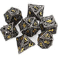7-Piece Hollow Flying Dragon Metal Dice Set – Polyhedral RPG Dice for Dungeons & Dragons, Pathfinder & Tabletop Games Gamers Guild