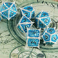 Dragon Metal Sharp Edge Dice Set – Polyhedral Zinc Alloy Dice for D&D, Pathfinder & RPGs Gamers Guild