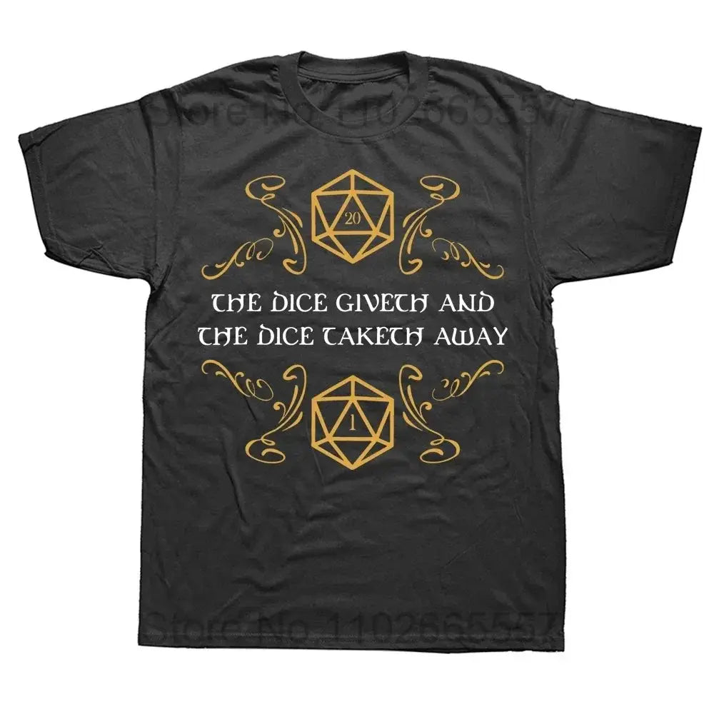 “I Have a Plan” D20 Graphic Tee – Casual Cotton Streetwear for D&D Fans Gamers Guild