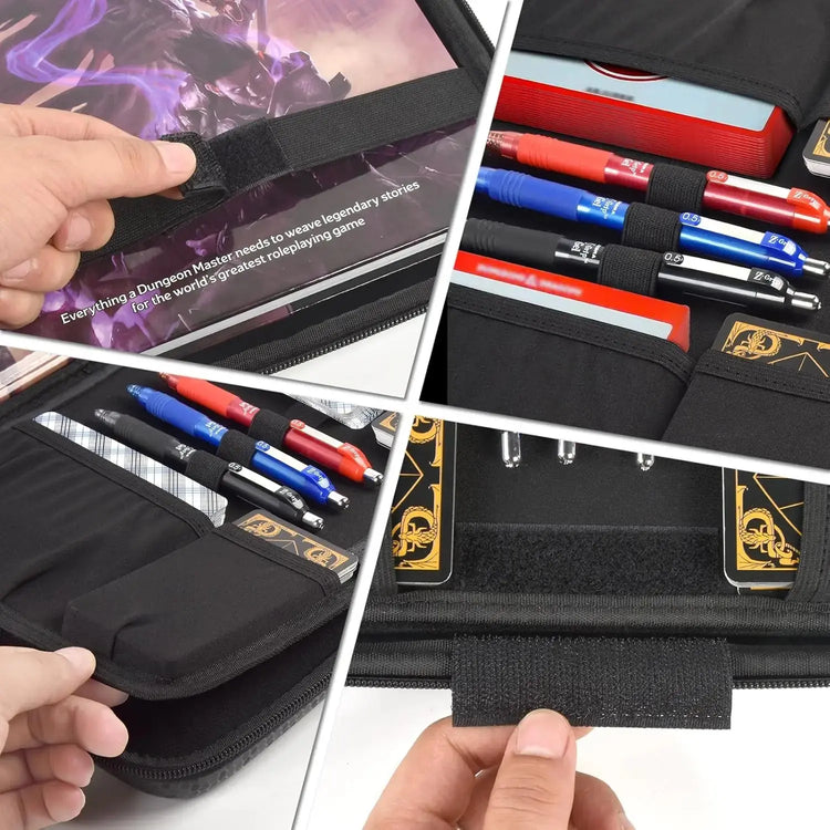 DND Dice Tray & Storage Box – Dragon-Scale Travel Case for Polyhedral Dice, Miniatures & RPG Accessories Gamers Guild