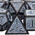 Music DND Metal Dice Set – Polyhedral Dice for Dungeons & Dragons, Pathfinder & RPGs Gamers Guild