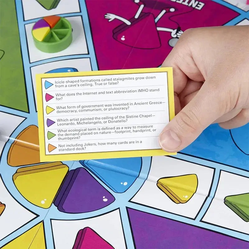 Trivial Pursuit Family Edition Board Game – Kid & Adult Trivia Cards | 1200 Questions, Fast-Paced Gameplay | Family & Party Fun Gamers Guild