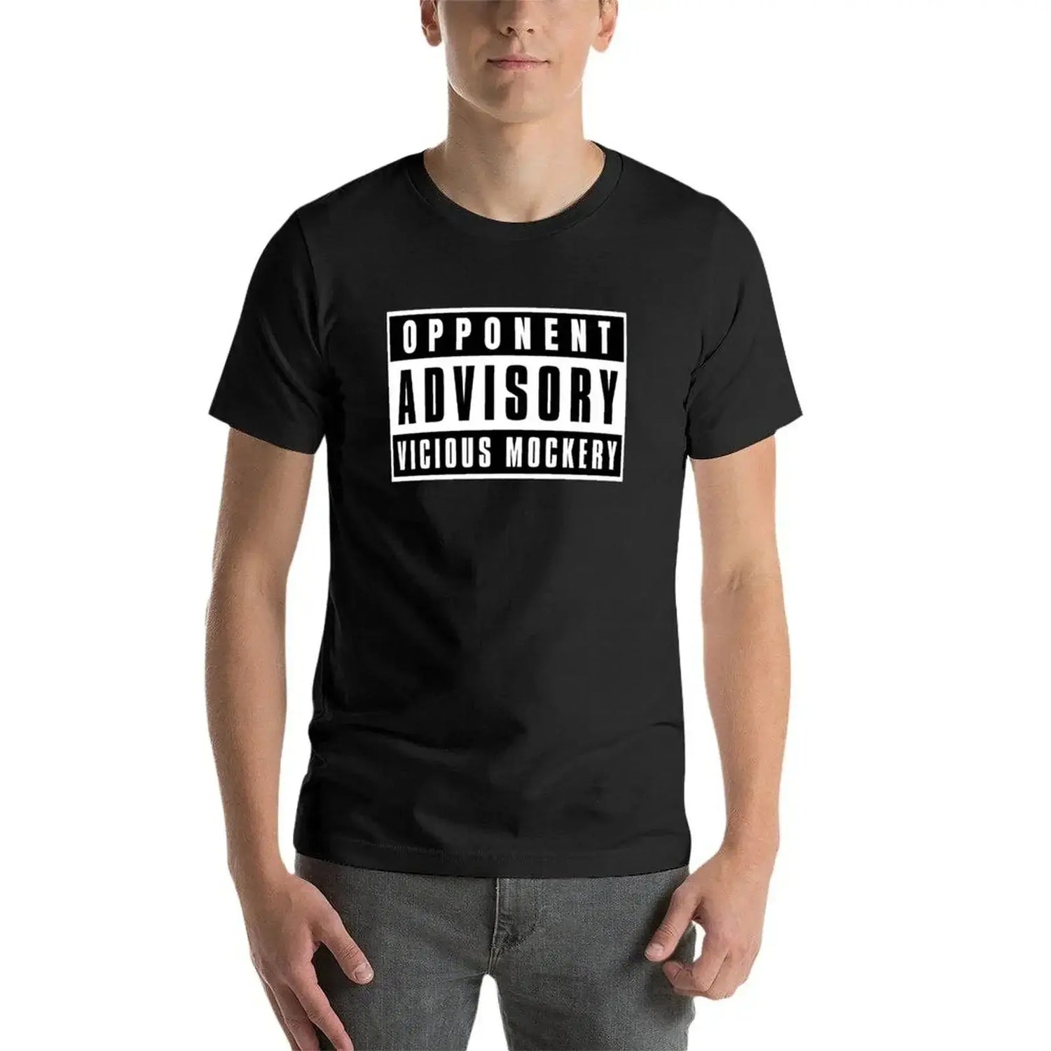 Opponent Advisory: Vicious Mockery T-Shirt – Funny DND Bard Spell Tee | Plus Size RPG Top for Men Gamers Guild
