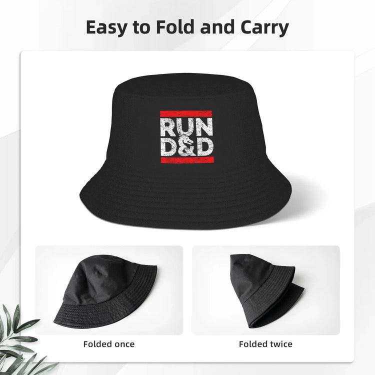 Dungeon Master Dice Dragon Bucket Hat – Unisex Street Style Sun Cap for RPG Fans & Outdoor Adventures Gamers Guild