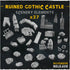 Gothic Church Ruins Terrain – Resin Miniature Landform for D&D & RPGs  Unpainted Scene Accessories for Graveyards & Battlefield Gamers Guild