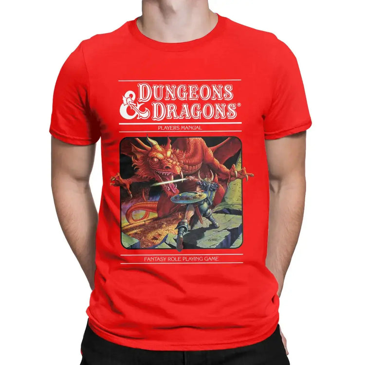 Dungeons & Dragons Fan T-Shirt – Classic Unisex Cotton Tee for RPG Lovers & Tabletop Gamers Gamers Guild