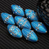 ARUOHHA Copper Purple Dragon Egg Dice Set – Metal Polyhedral Dice with Rotating Shell for D&D, Pathfinder & RPGs Gamers Guild