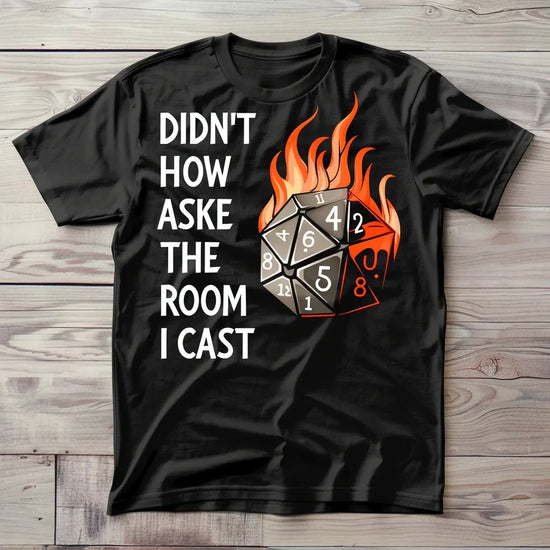 Dungeons and Dragons roleplay shirt Dice Master