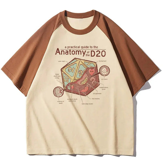 Dungeons & Dragons Women’s Cartoon Graphic Tee – Funny Casual T-Shirt with O-Neck, Half Sleeves & Broadcloth Comfort Gamers Guild