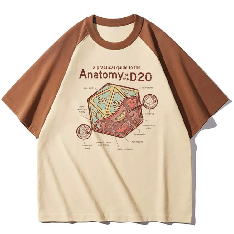 Dungeons & Dragons Women’s Cartoon Graphic Tee – Funny Casual T-Shirt with O-Neck, Half Sleeves & Broadcloth Comfort Gamers Guild